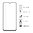 Mofi Full Coverage Tempered Glass Screen Protector for OnePlus 6T - Black